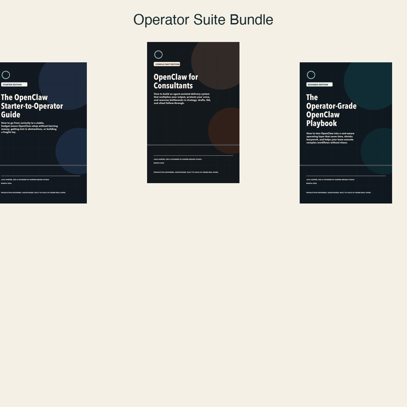 Operator Suite Bundle
